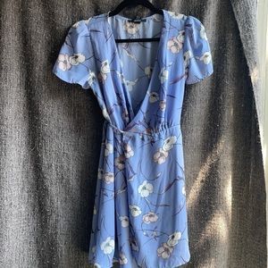 Floral Sundress in light blue